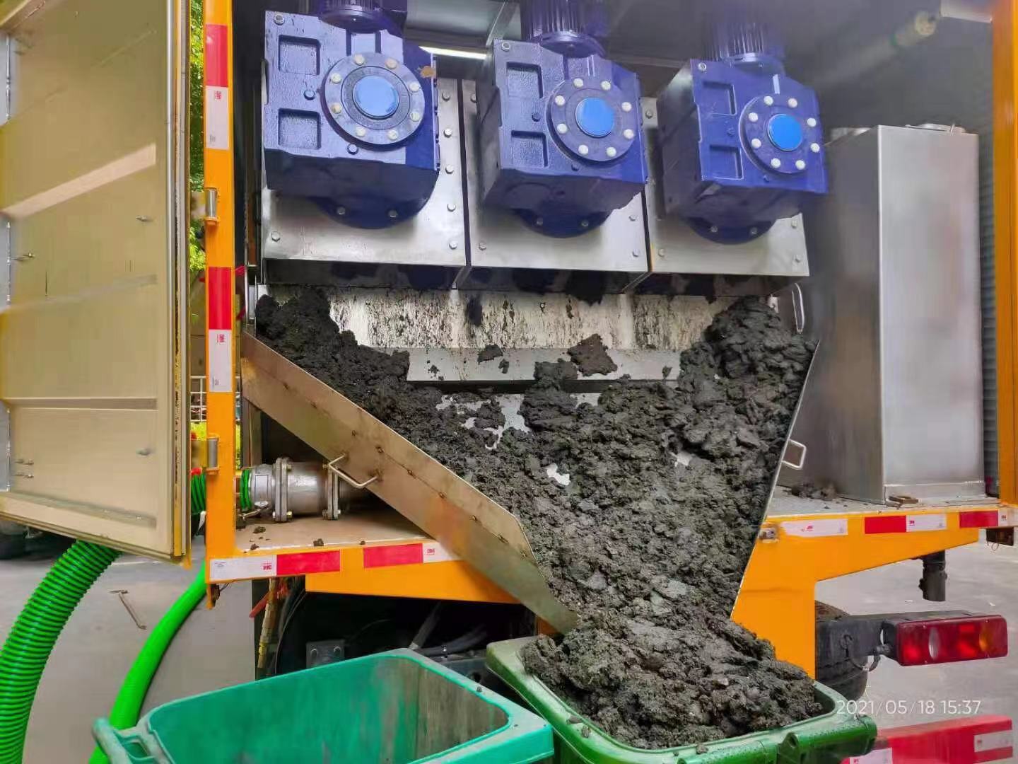 伊宁化粪池清掏城市维护站-泥浆净化干湿分离处理